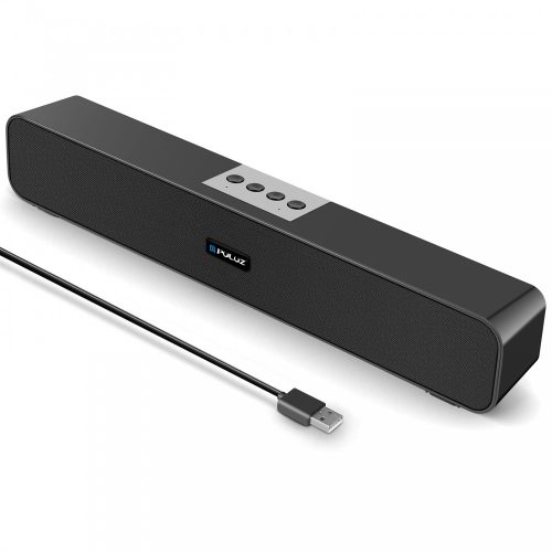 Puluz PU3100B - 10W Bluetooth Lautsprecher + Soundbar. Kleine Größe, 3-6 Stunden Akkulaufzeit, digitale Rauschfilterung